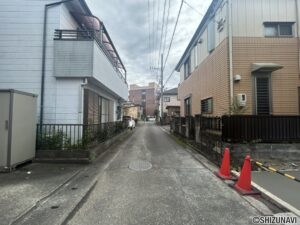 葵区　新築　道路