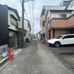 葵区　新築　道路