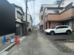 葵区　新築　道路