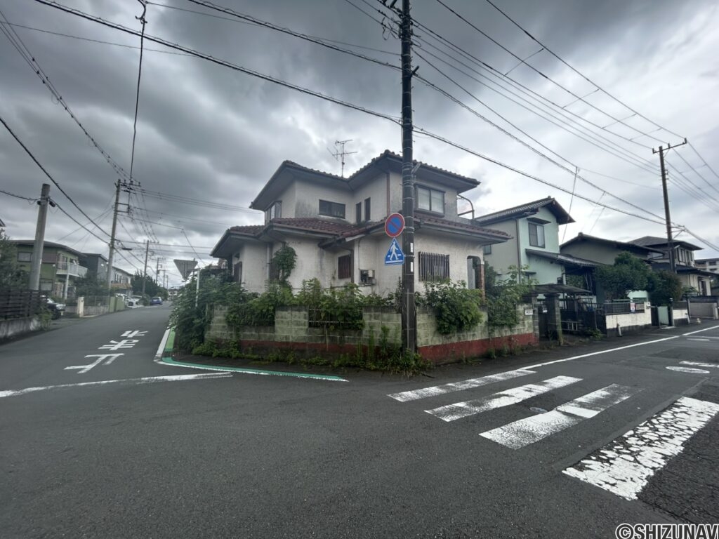 物件北側からの写真です。
