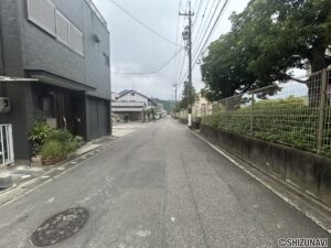 葵区　新築　道路