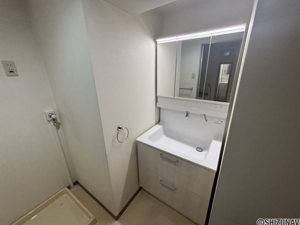 洗面台のお写真です。約3年ほど前に交換済みです。