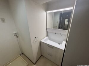 洗面台のお写真です。約3年ほど前に交換済みです。