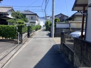 前面道路