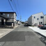 【前面道路 南向】