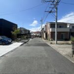 【前面道路 北向】