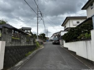 南面道路で日当たり良好！敷地広々約77坪の整形地！の画像