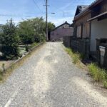 北側敷地延長部分です。