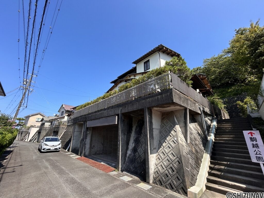 北側道路より撮影