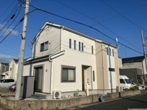 【月見の里】袋井市上山梨6丁目戸建て【北西角地物件】の物件画像
