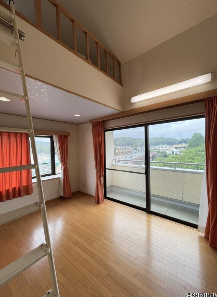 居住用ロフト付き洋室