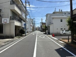 沼津市本錦町　売り土地　外観