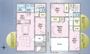 【2026年9月完成予定】浜松市中央区中野町　4SLDKの物件画像