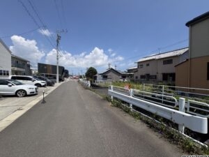 前面道路①