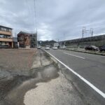 前面道路より
