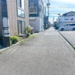 葵区瀬名川　前面道路