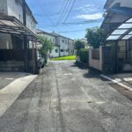 葵区川合　前面道路