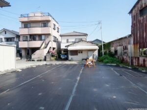 現地（敷地内から）