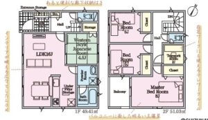 【2026.12完成予定】静岡市駿河区広野　新築一戸建て　の物件画像