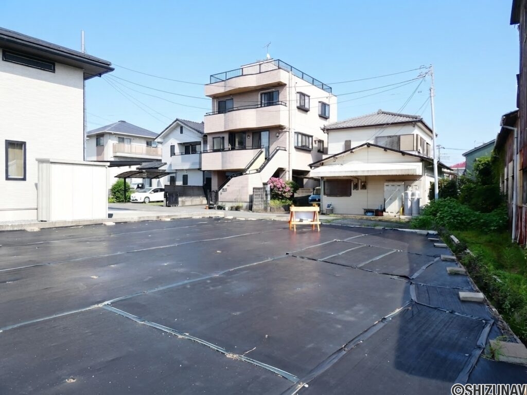 現地（敷地内から）