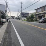 前面道路
