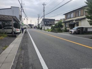 前面道路