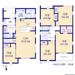 3号棟　間取り図