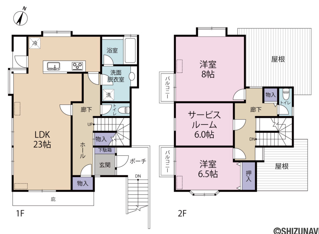 初音台20-24間取図