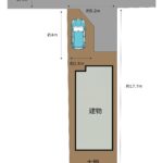 葵区瀬名川　区画図