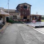 前面道路（北から南）