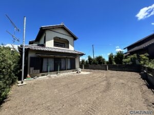 【リフォーム予定/お庭】122坪のゆとりある敷地です。お庭部分は砕石敷き込みを行います。お子様の遊び場として重宝するスペースです。