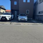 並列3台駐車可能な駐車スペースです♪