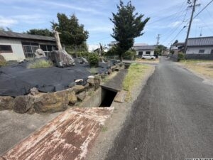 対象地北西からの撮影