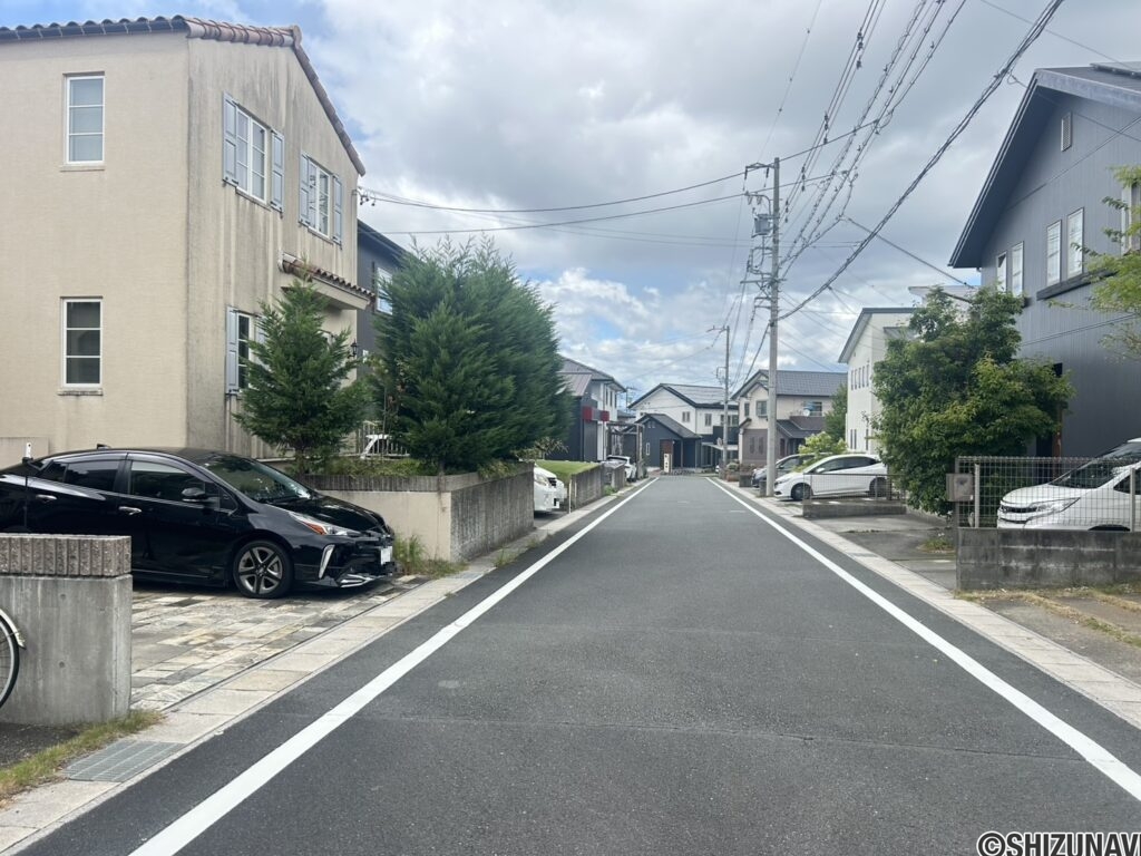 前面道路