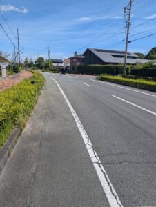 前面道路（北側）