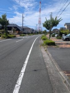 前面道路（南側）