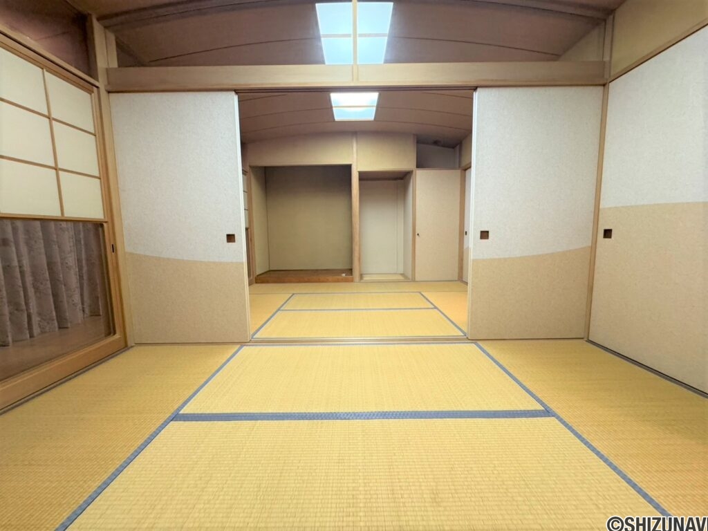 1階和室は続間となっており、使い勝手も良好です♪