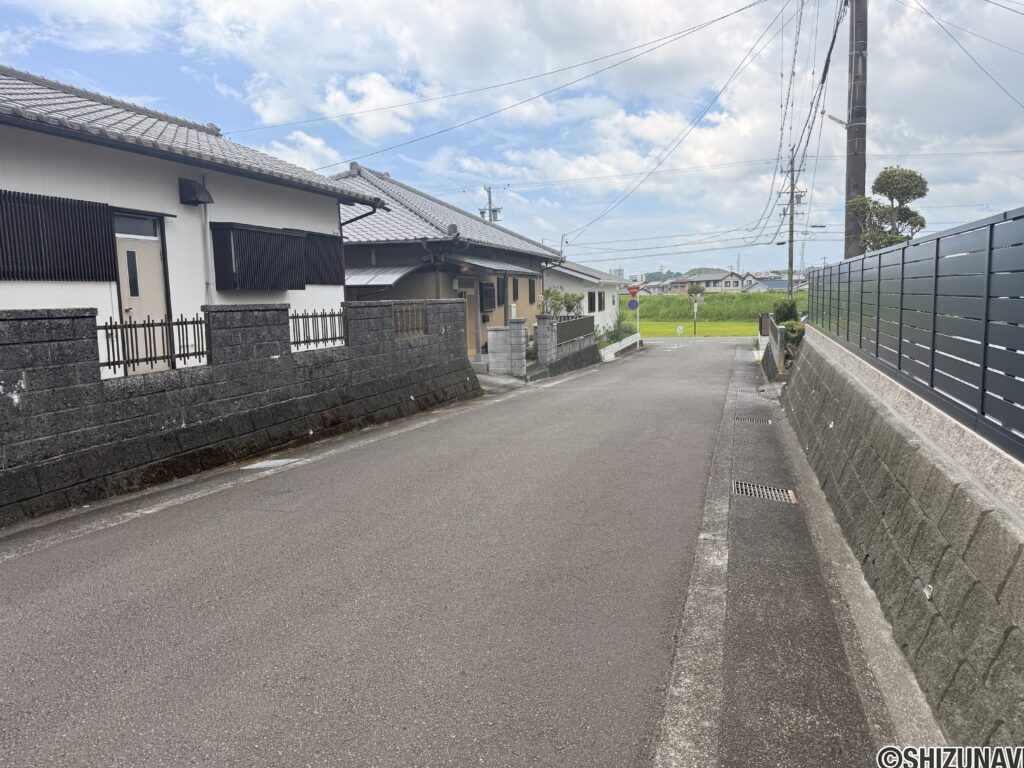 菊川市本所　土地　解体更地渡し、確定測量渡しの画像