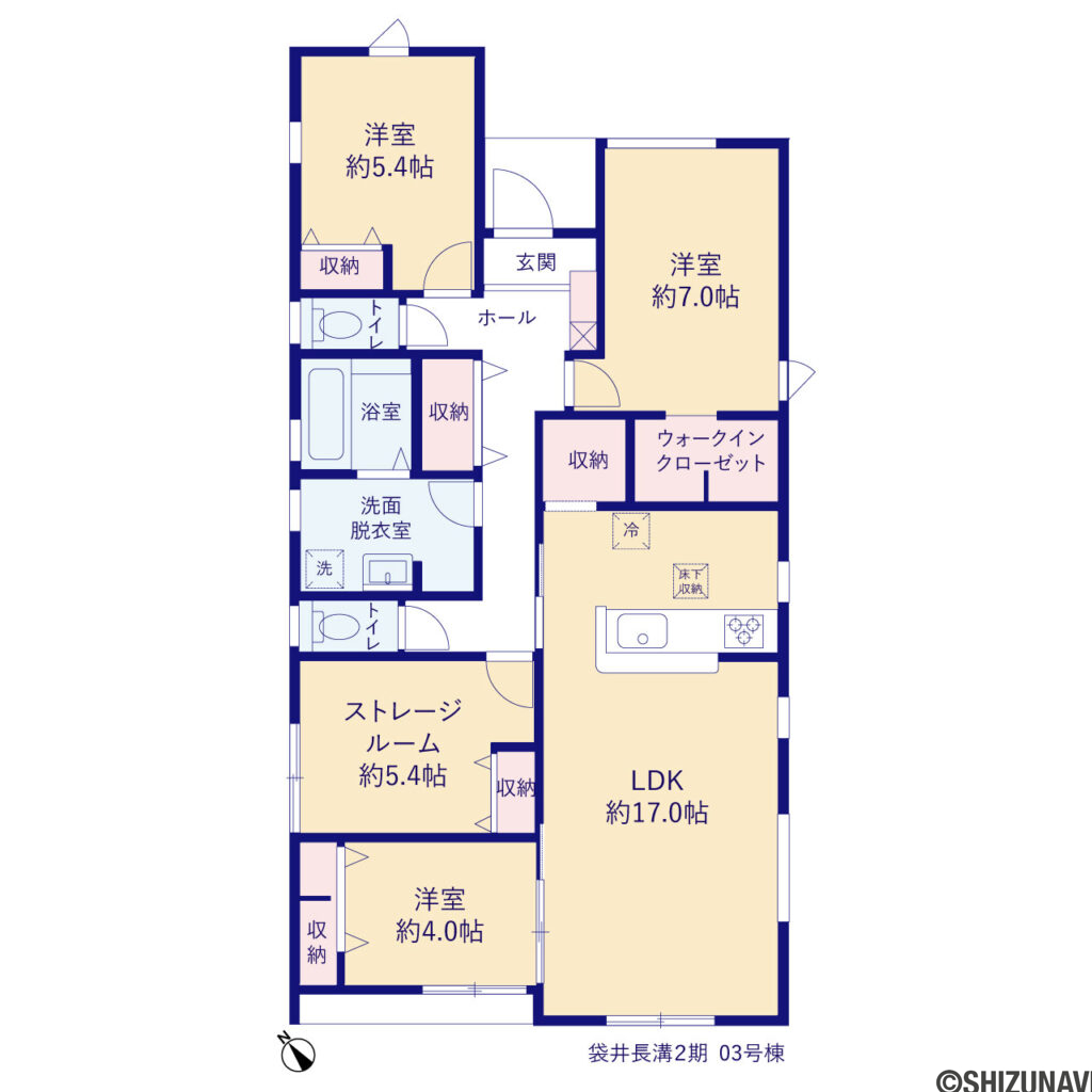 3号棟　間取り図