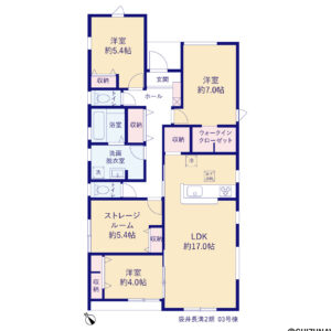 3号棟　間取り図