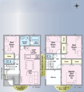 3号棟　間取り図