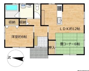 【間取図】