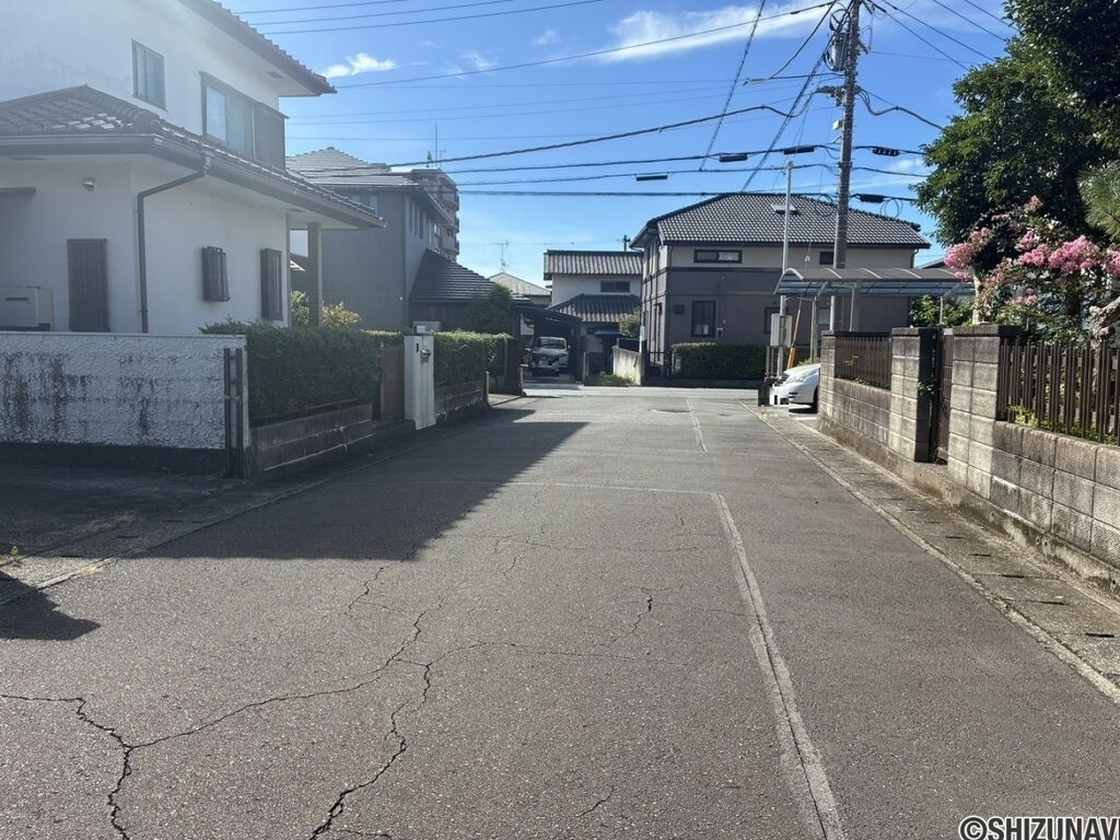 JR身延線「源道寺駅」徒歩約2分！南西向き約62坪の整形地です！の画像
