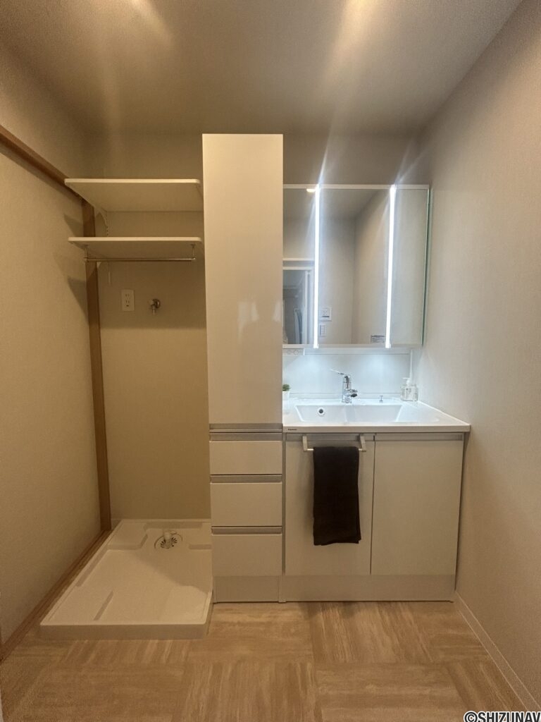 葵区　マンション　洗面所