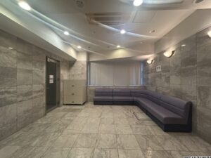 葵区　マンション　エントランス