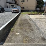 通路部分（前面道路から敷地）