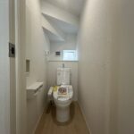 1階 トイレの写真です。