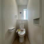 2階 トイレの写真です。