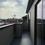 7.25帖の洋室側から見たバルコニーです。