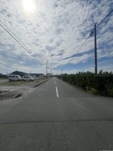 【前面道路（南側）】